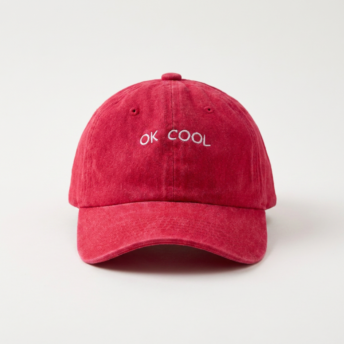 OK COOL cap - Watermelon red